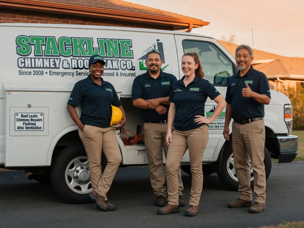 Chimney flashing repair company in Willard, MT